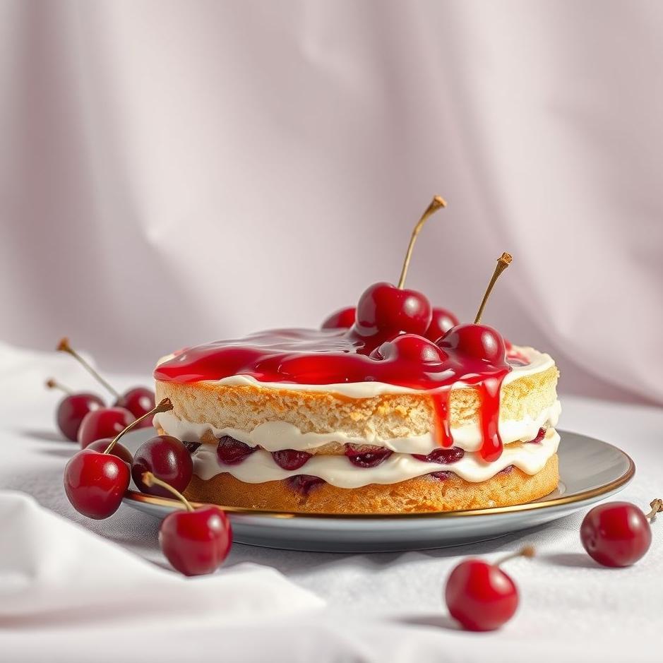 Dream : Cherry cake in a dream