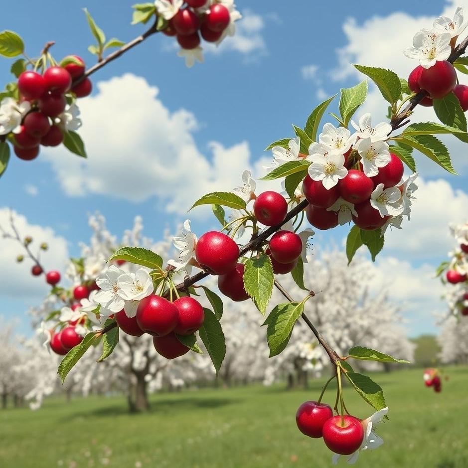 Dream : Cherry picking in a dream