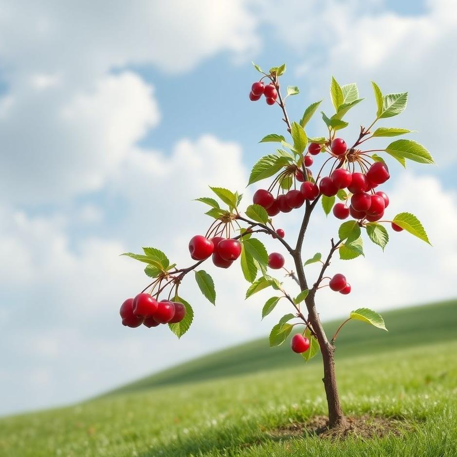 Dream : Cherry sapling in a dream