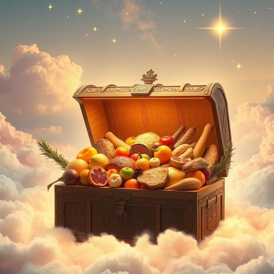 Dream : Chest full of food in a dream