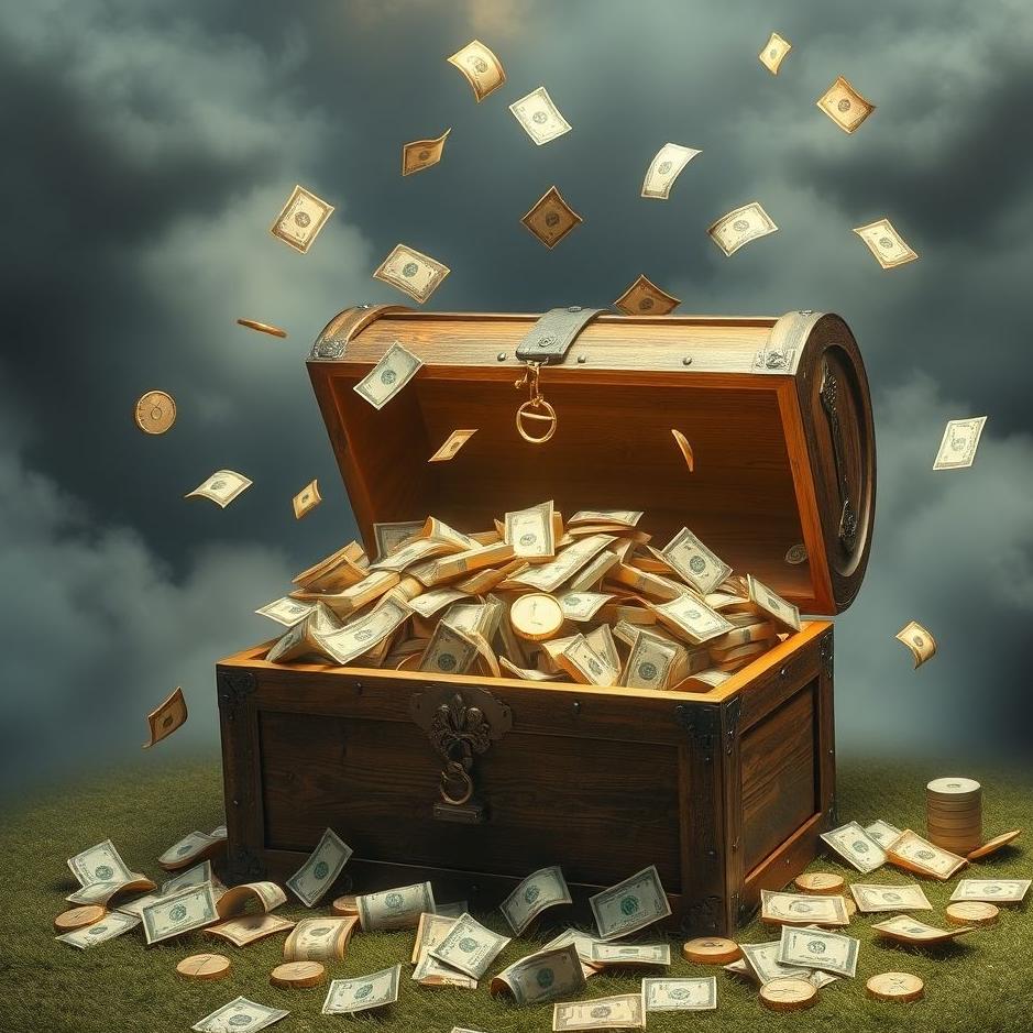 Dream : Chest full of money in a dream