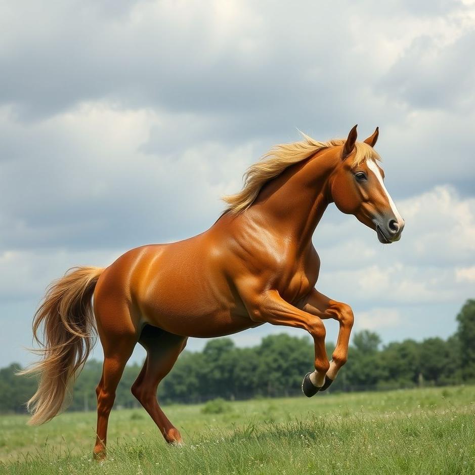 Dream : Chestnut horse in a dream