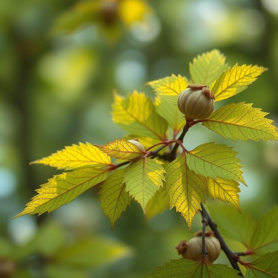Dream : Chestnut leaves in a dream