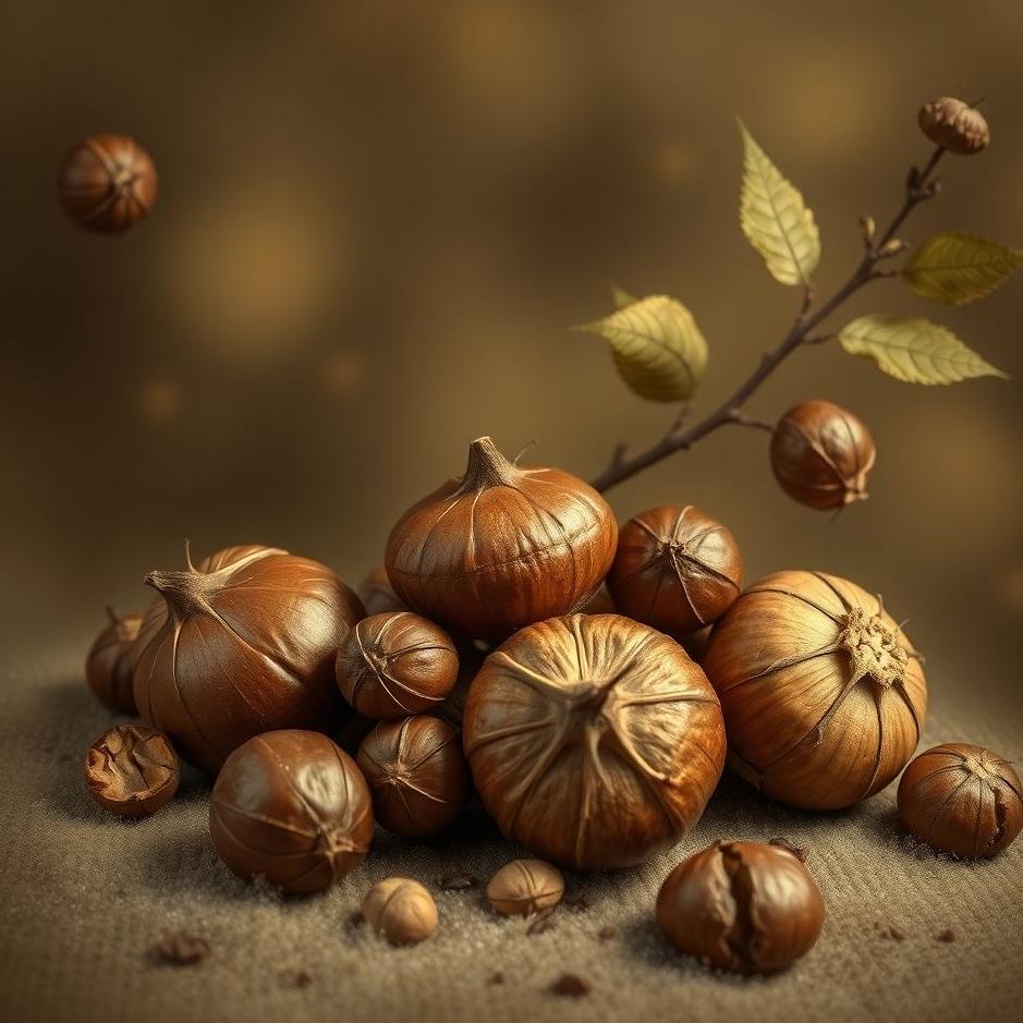 Dream : Chestnuts and walnuts collected in a dream