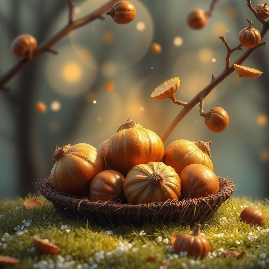 Dream : Chestnuts given in a dream