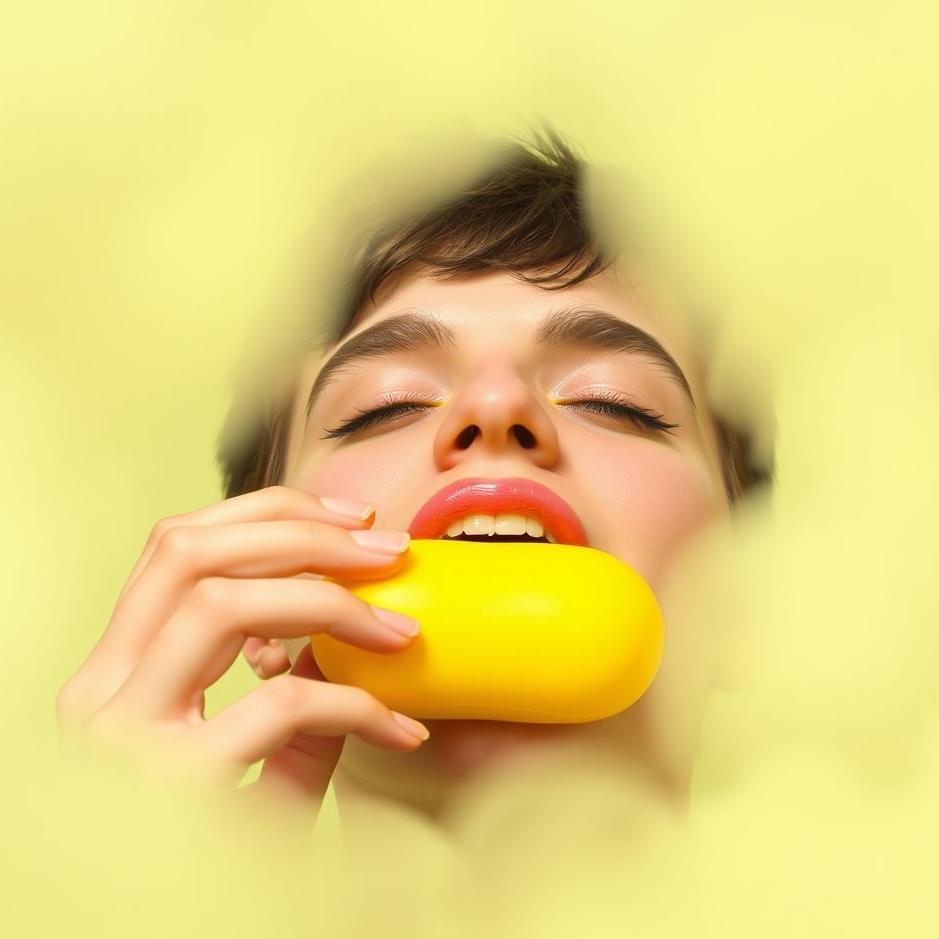 Dream : Chewing yellow gum in a dream