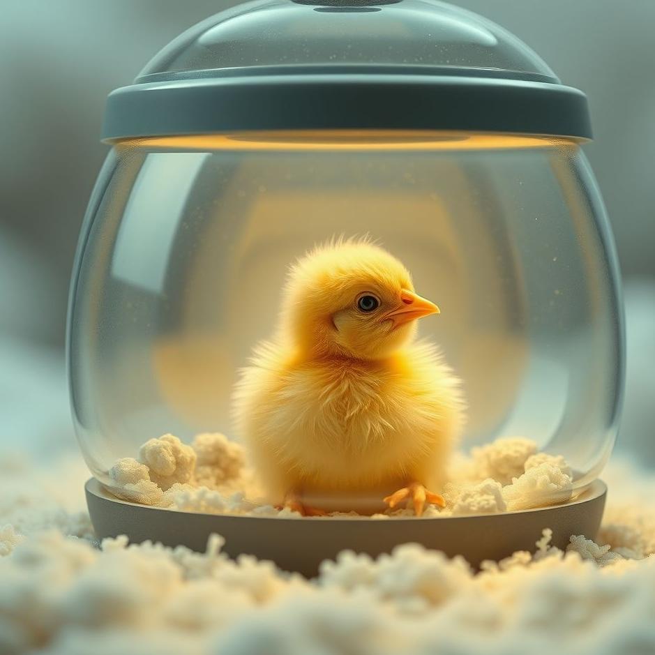 Dream : Chick in an incubator in a dream