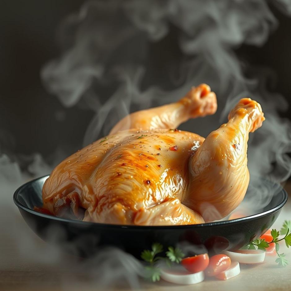 Dream : Chicken ready to cook in a dream