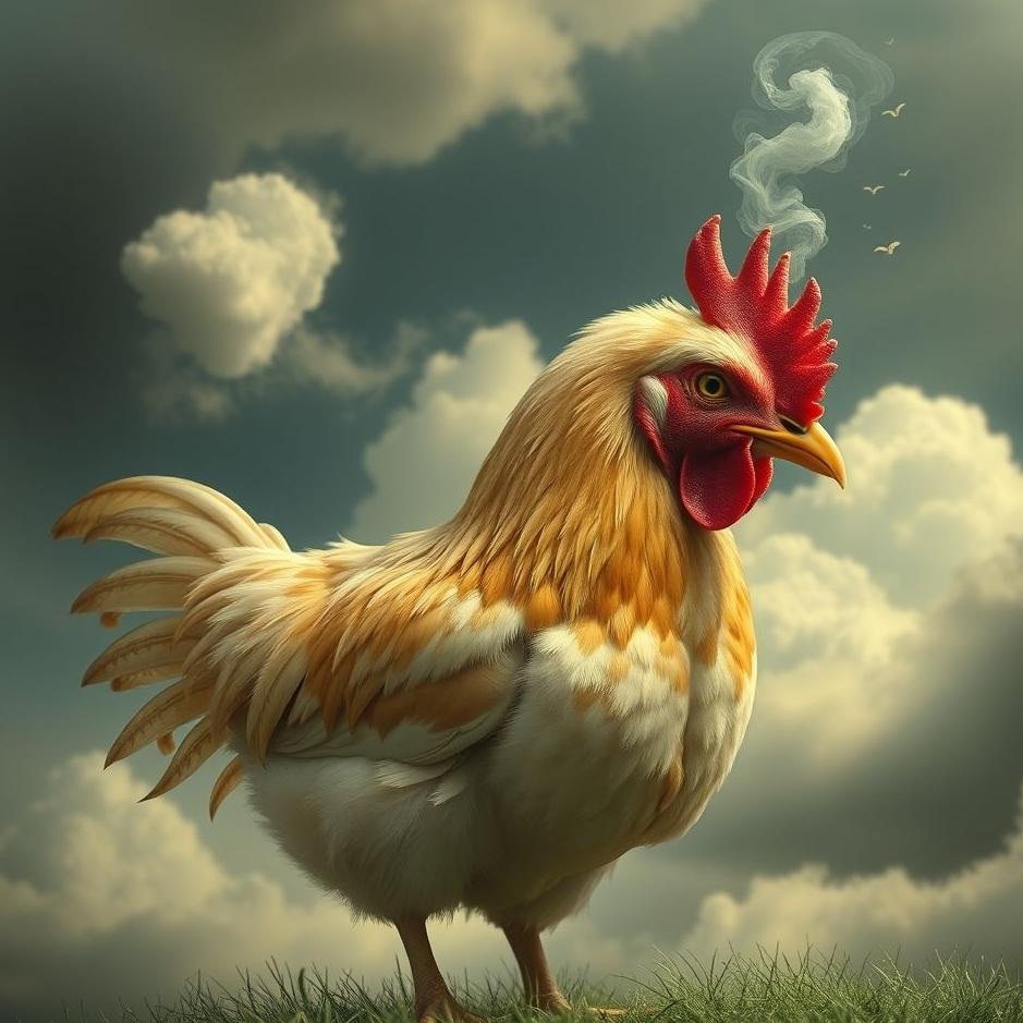 Dream : Chicken with its head cut off in a dream