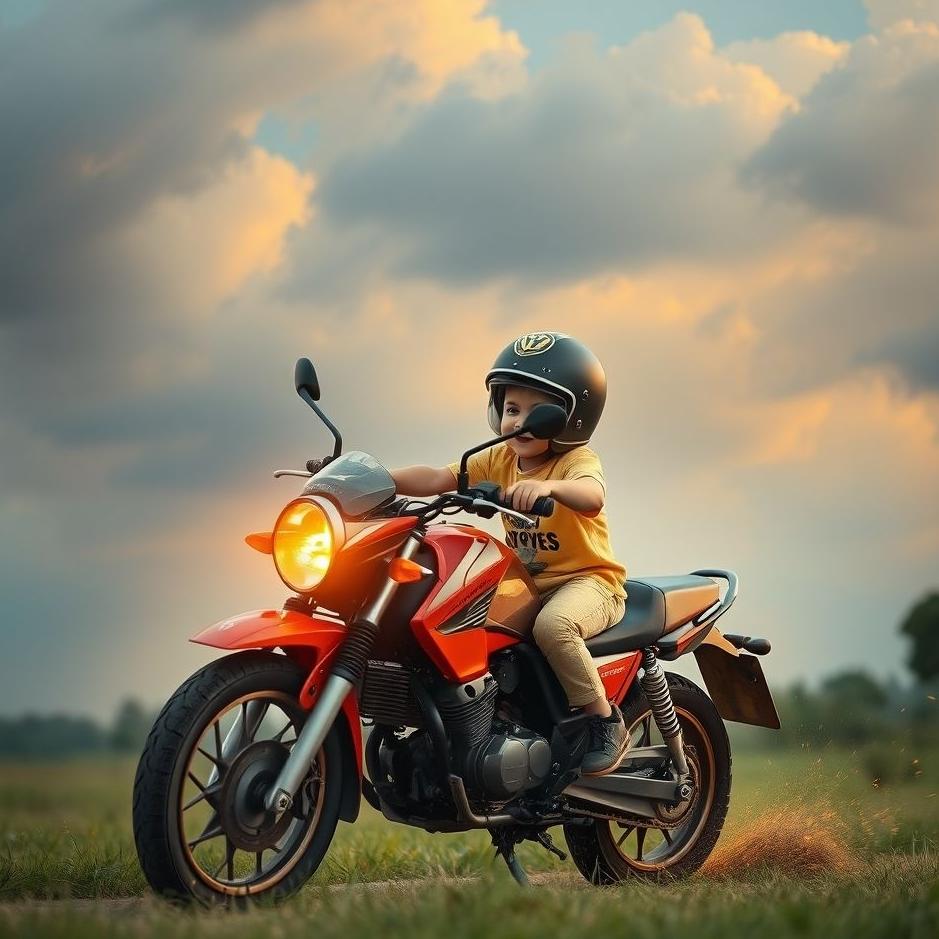 Dream : Child hit by a motorcycle in a dream