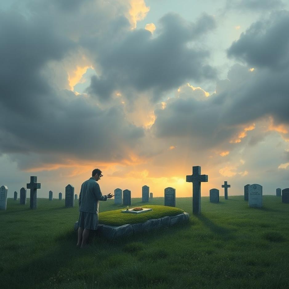 Dream : Choosing a grave for yourself in a dream