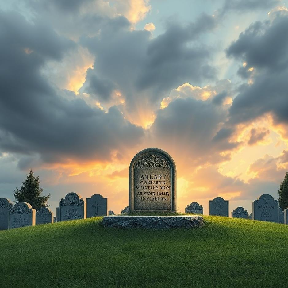Dream : Choosing a tombstone in a dream