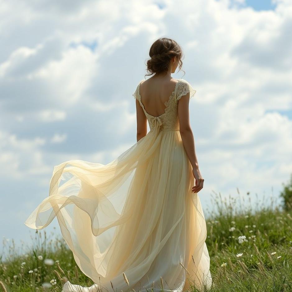 Dream : Choosing an old dress in a dream