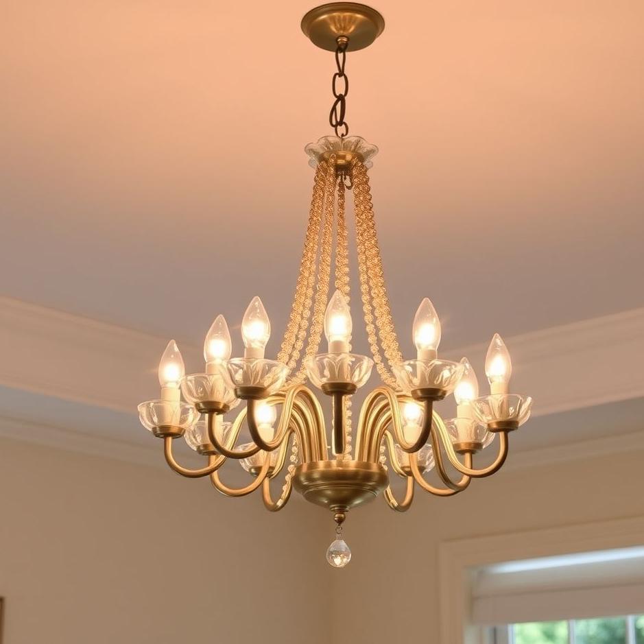 Dream : Choosing chandelier in the dream