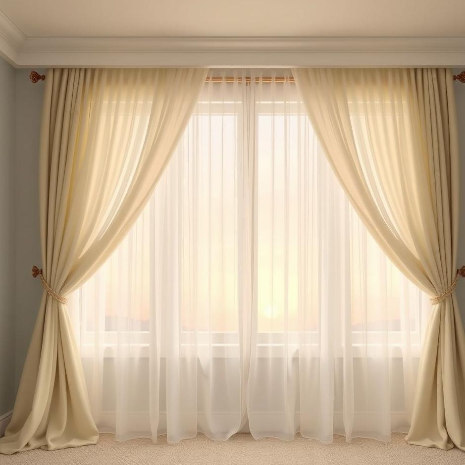 Dream : Choosing curtains in a dream