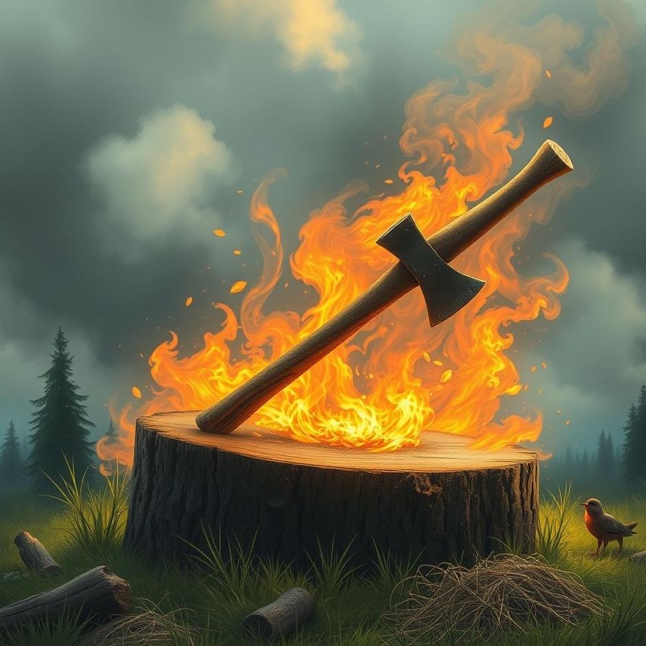 Dream : Chop wood with an ax in a dream