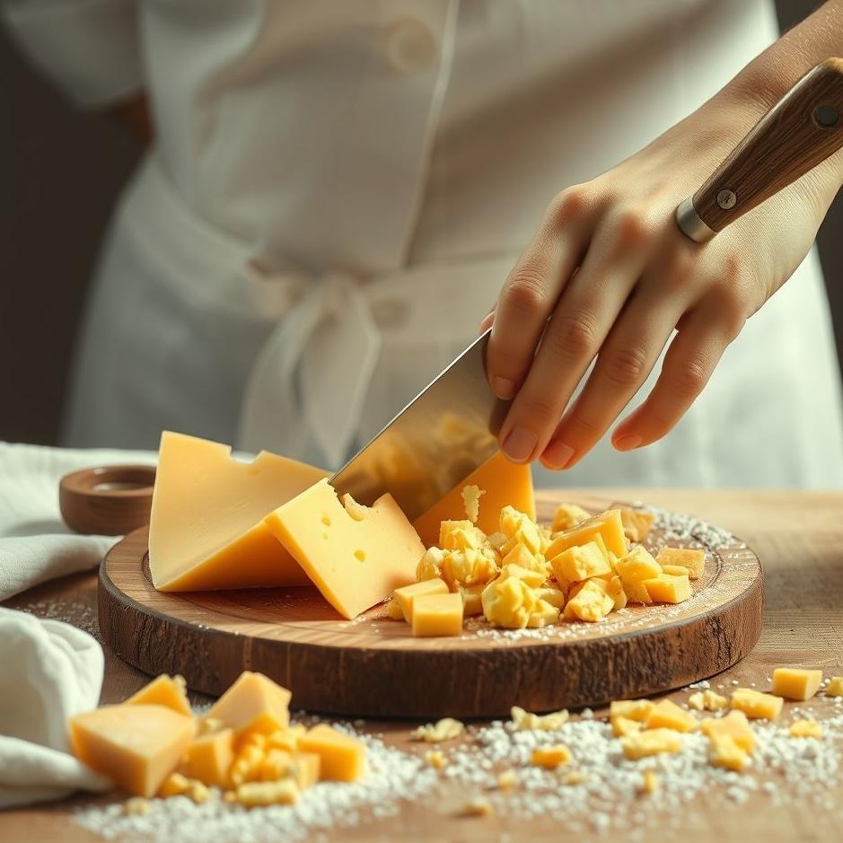 Dream : Chopping cheese in a dream