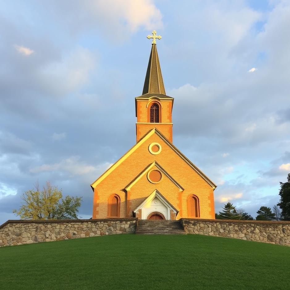 Dream : Church wall in a dream