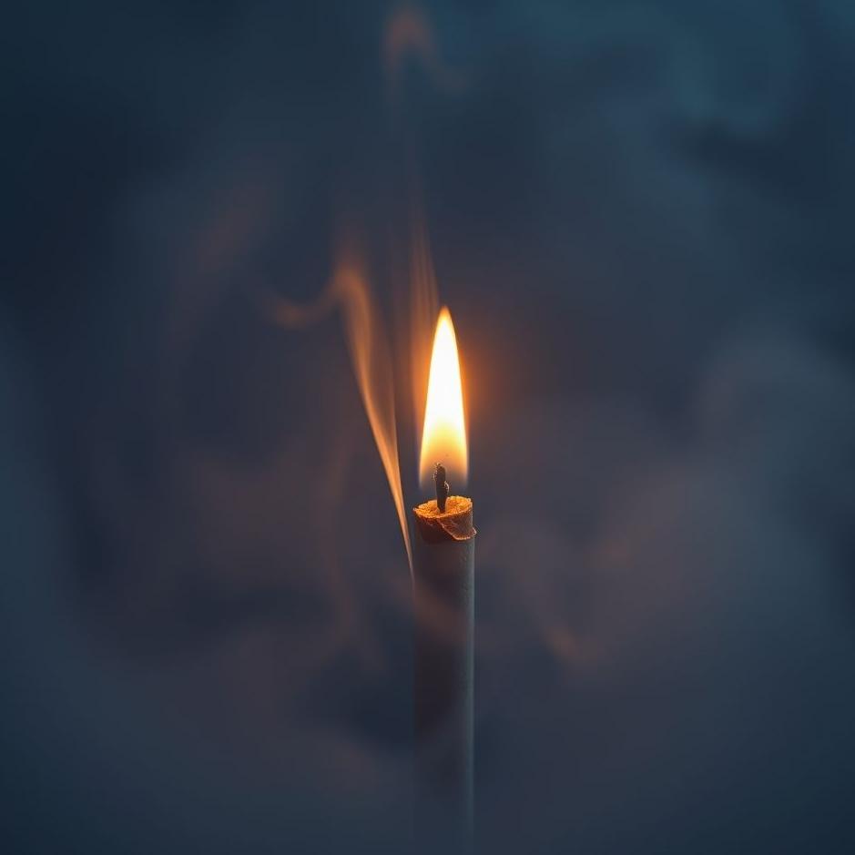 Dream : Cigarette going out in a dream