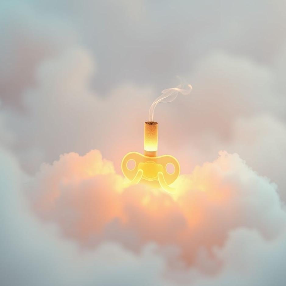 Dream : Cigarette pacifier in a dream