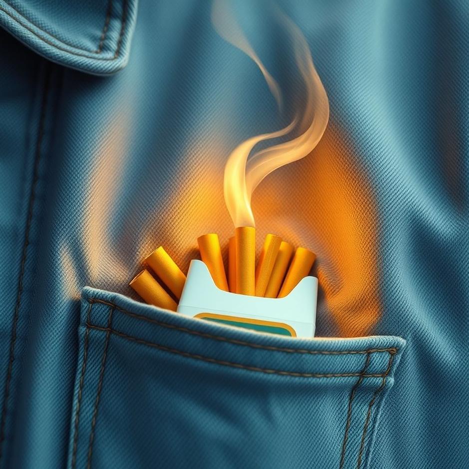Dream : Cigarette pack in your son's pocket in your dream