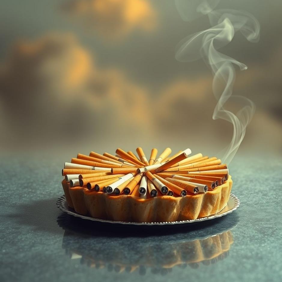 Dream : Cigarette pie in a dream