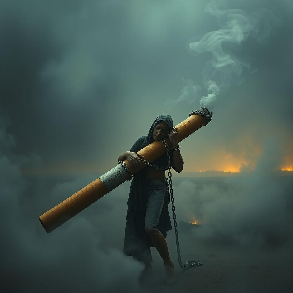 Dream : Cigarette slave in a dream