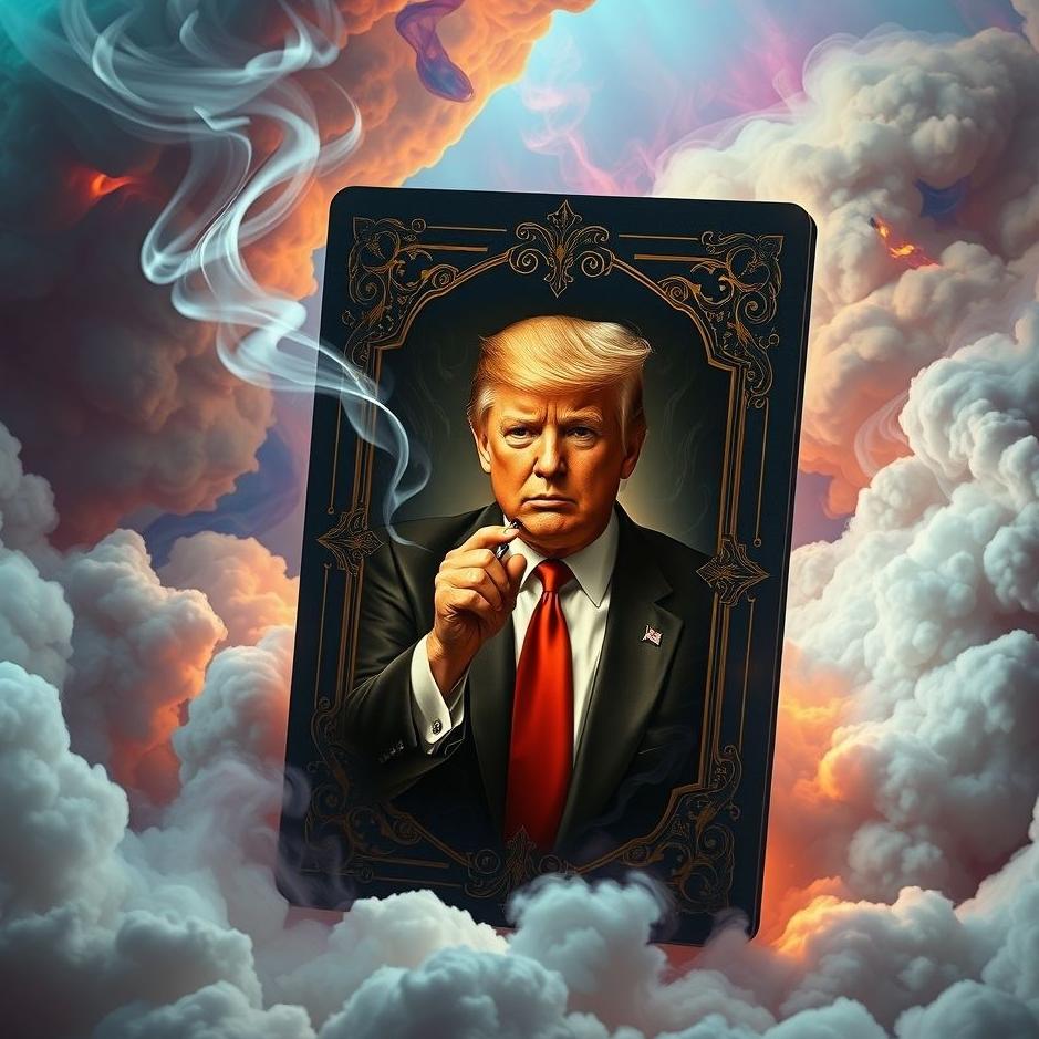 Dream : Cigarette trump card in a dream