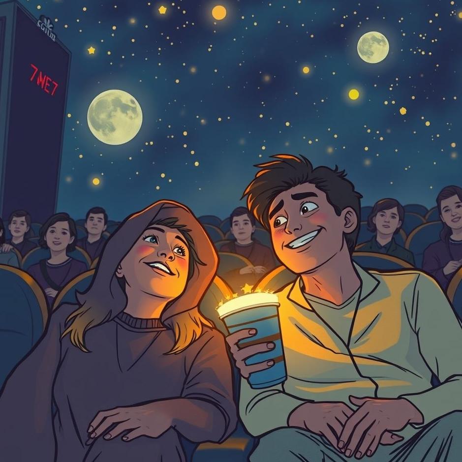 Dream : Cinema with friend in the dream
