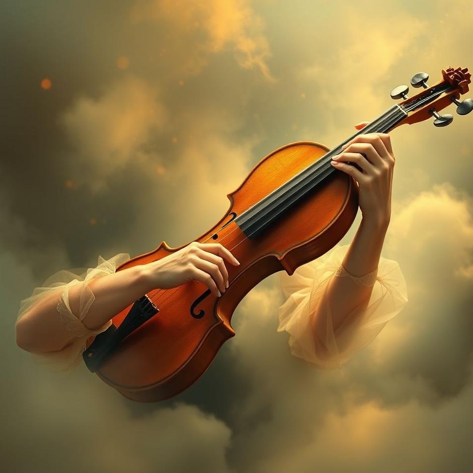 Dream : Classical fiddle in a dream