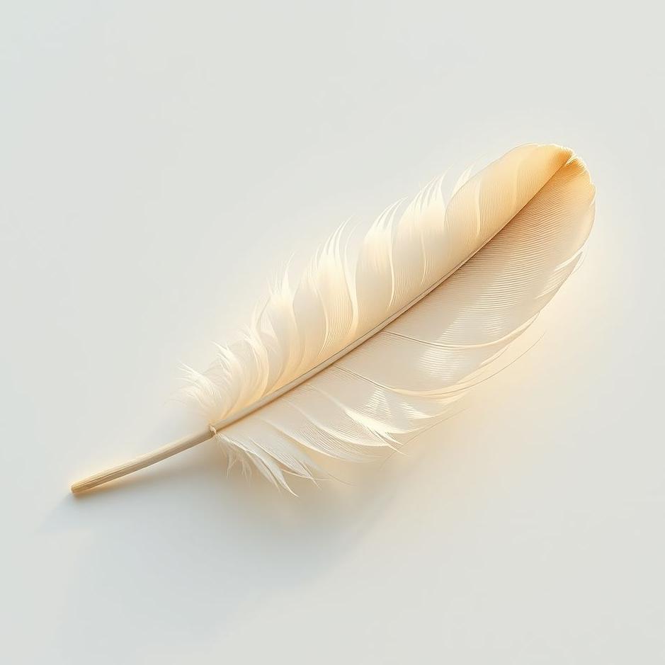 Dream : Clean foot feather in the dream