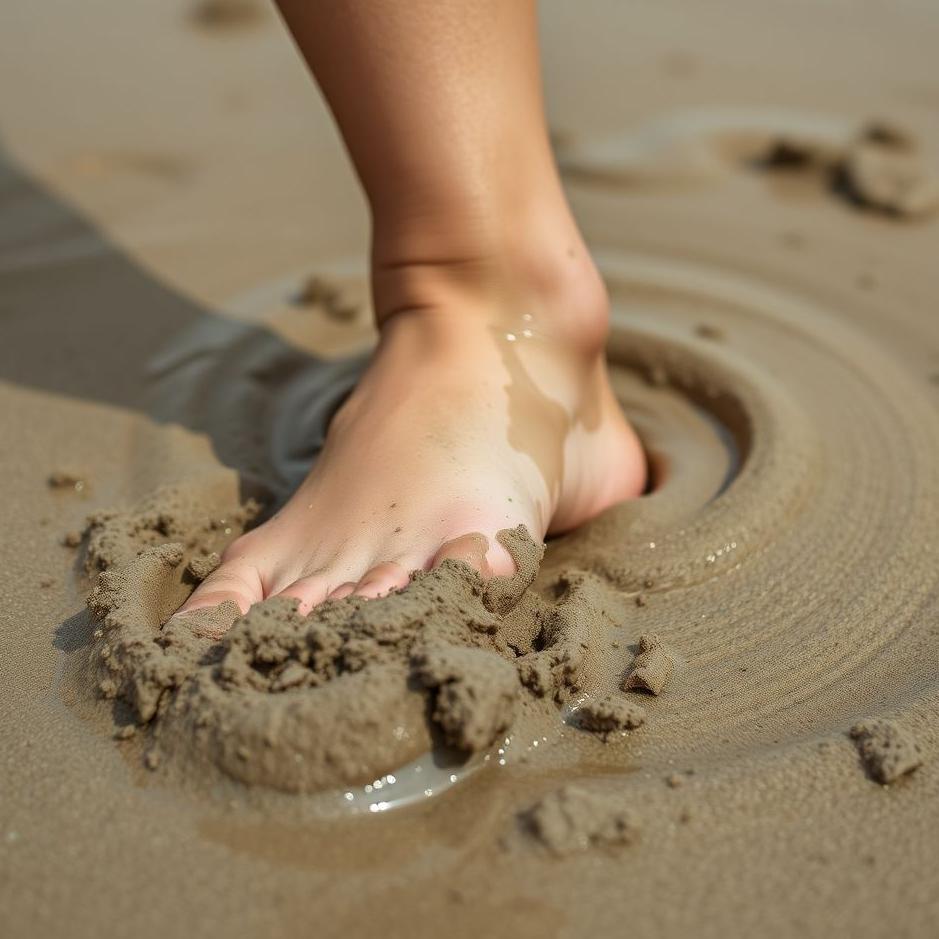 Dream Dictionary : Clean mud on the foot in the dream