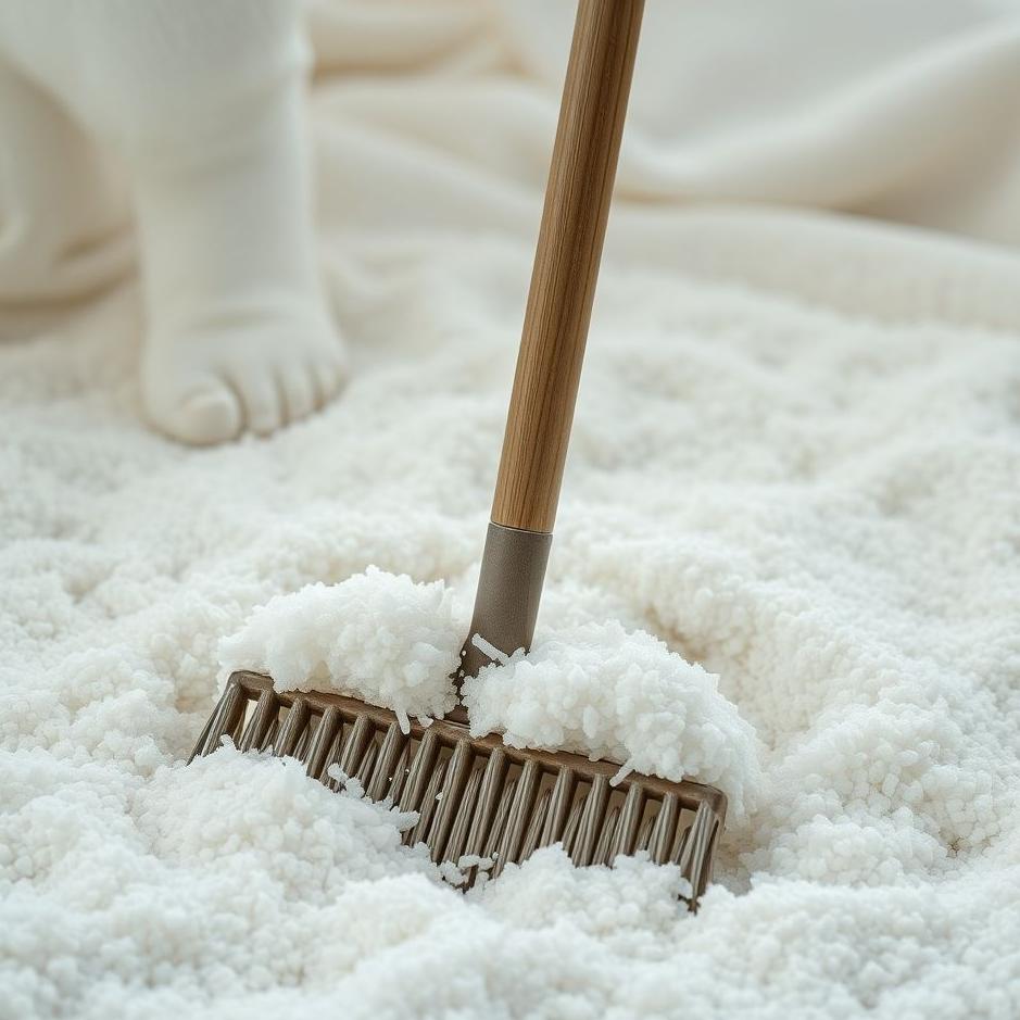 Dream : Clean the foot rake in the dream