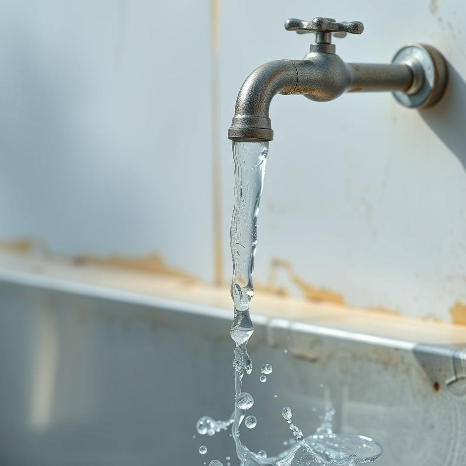 Dream : Clean water flowing from the tap in a dream