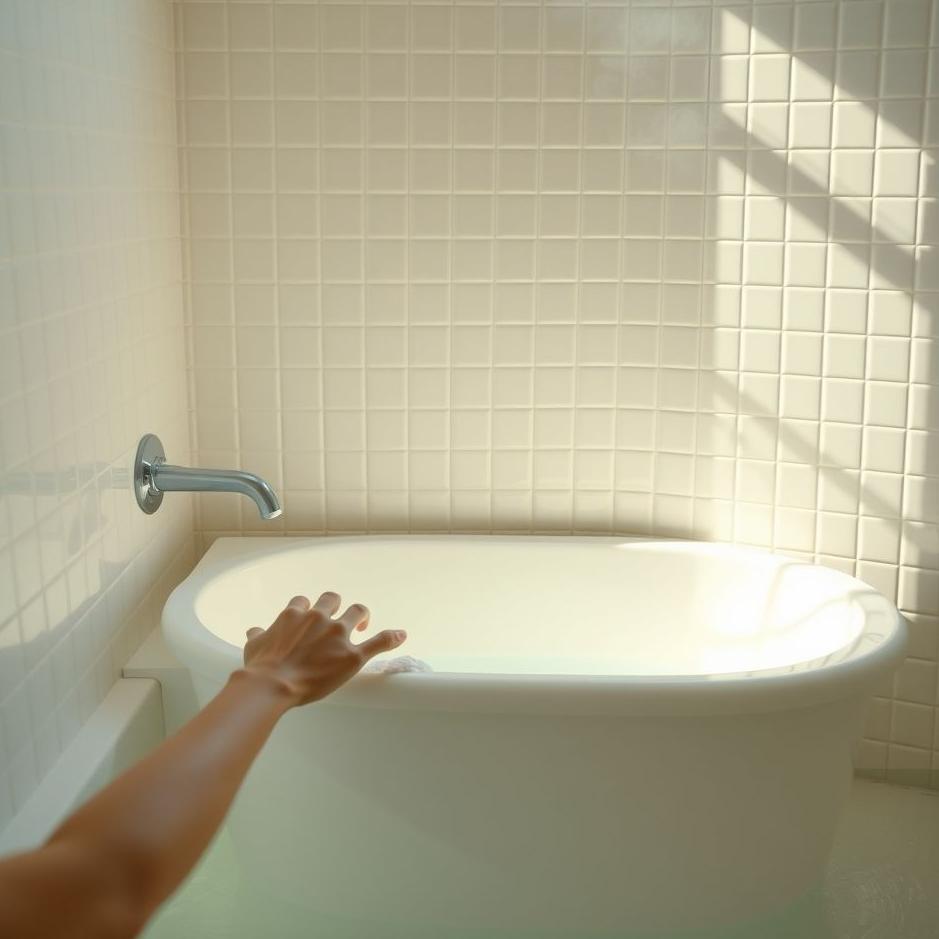 Dream : Cleaning a bathtub in a dream