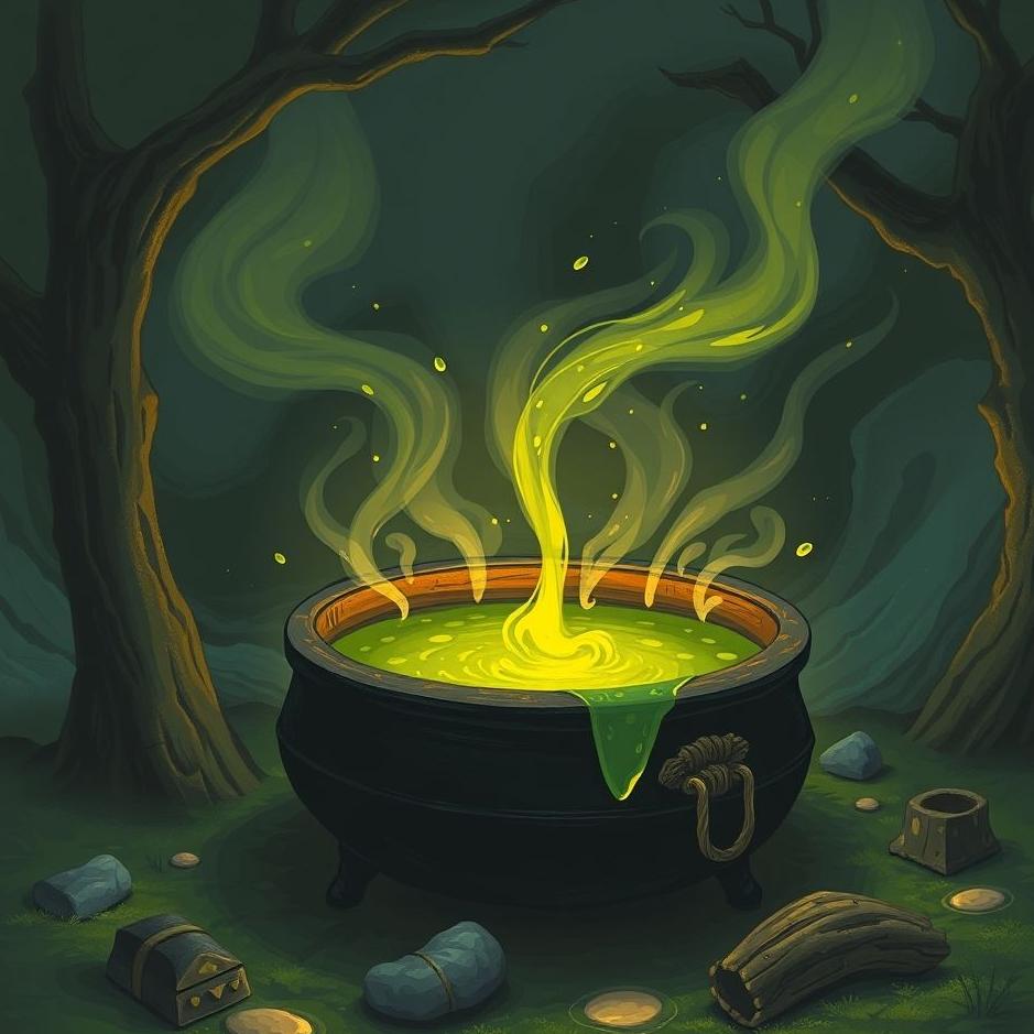 Dream : Cleaning a black cauldron in a dream