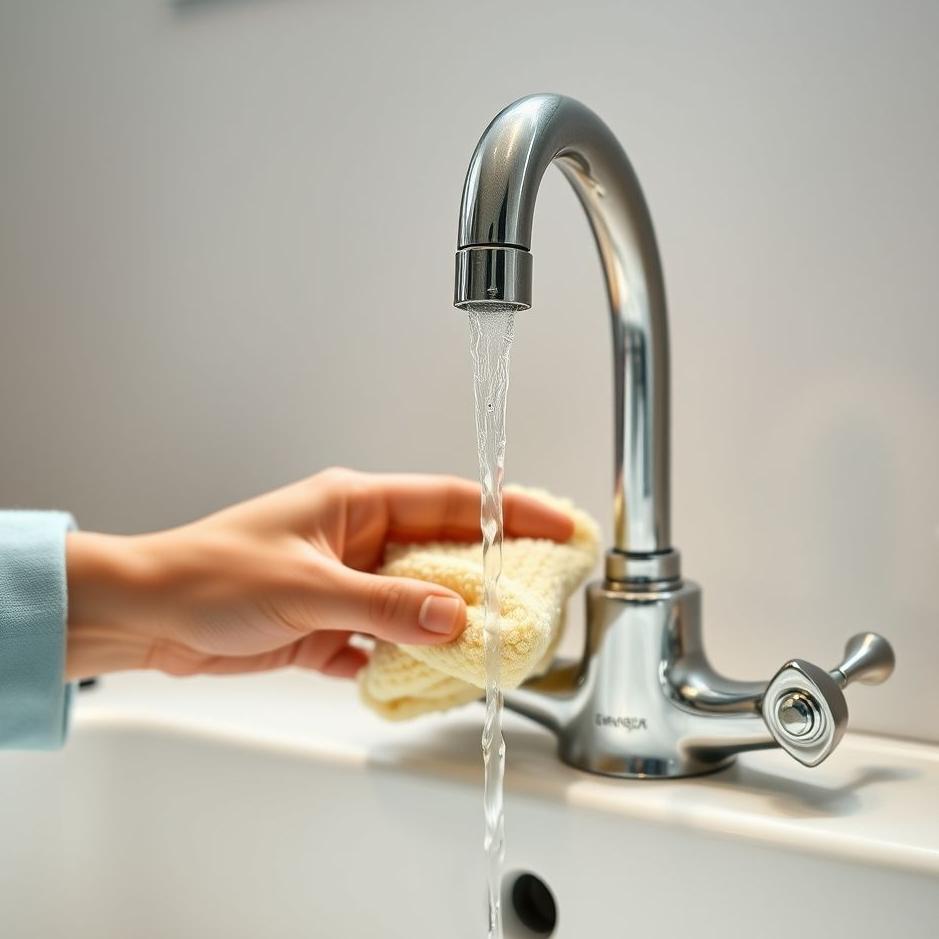 Dream : Cleaning a faucet in a dream