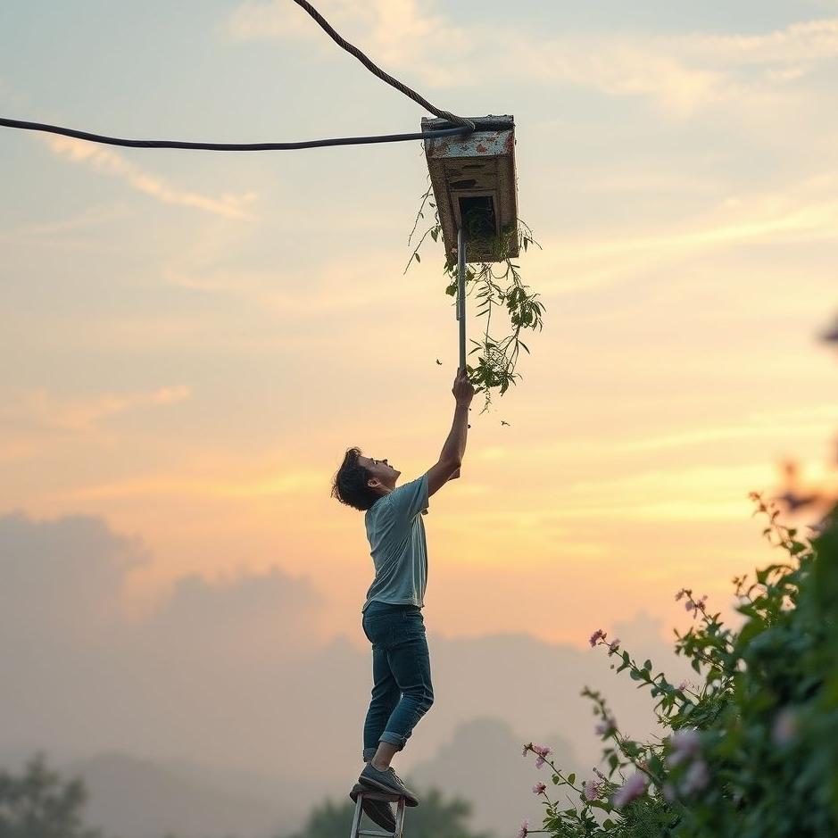 Dream : Cleaning a gutter in a dream