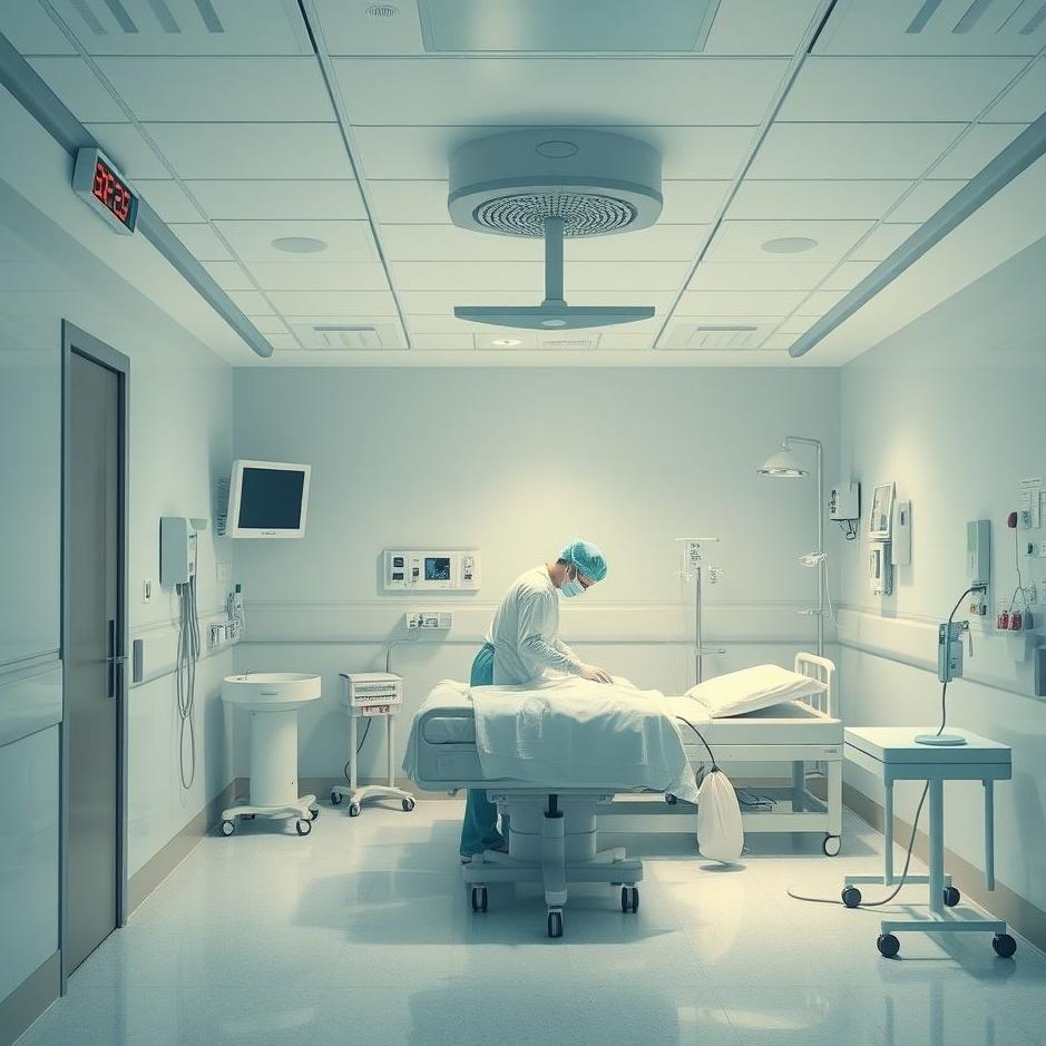Dream : Cleaning a hospital in a dream