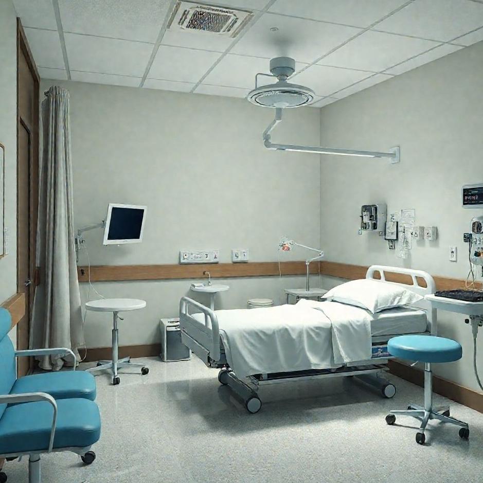 Dream : Cleaning a hospital room in a dream