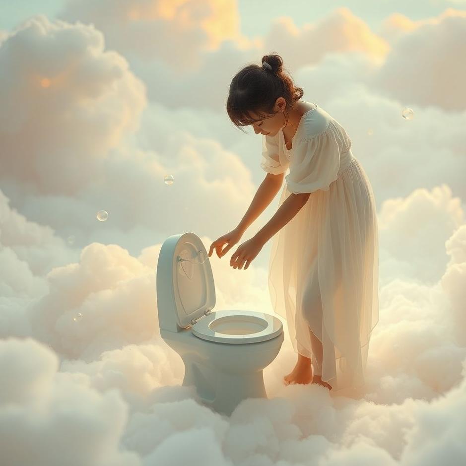 Dream : Cleaning a potty in a dream
