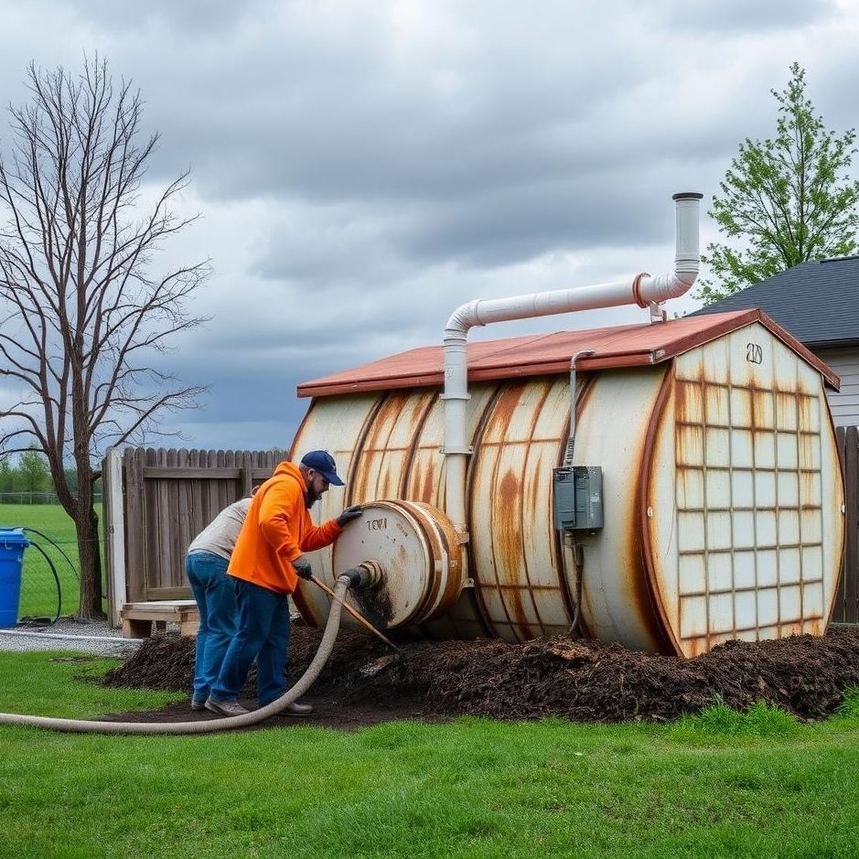 Dream : Cleaning a septic tank in a dream