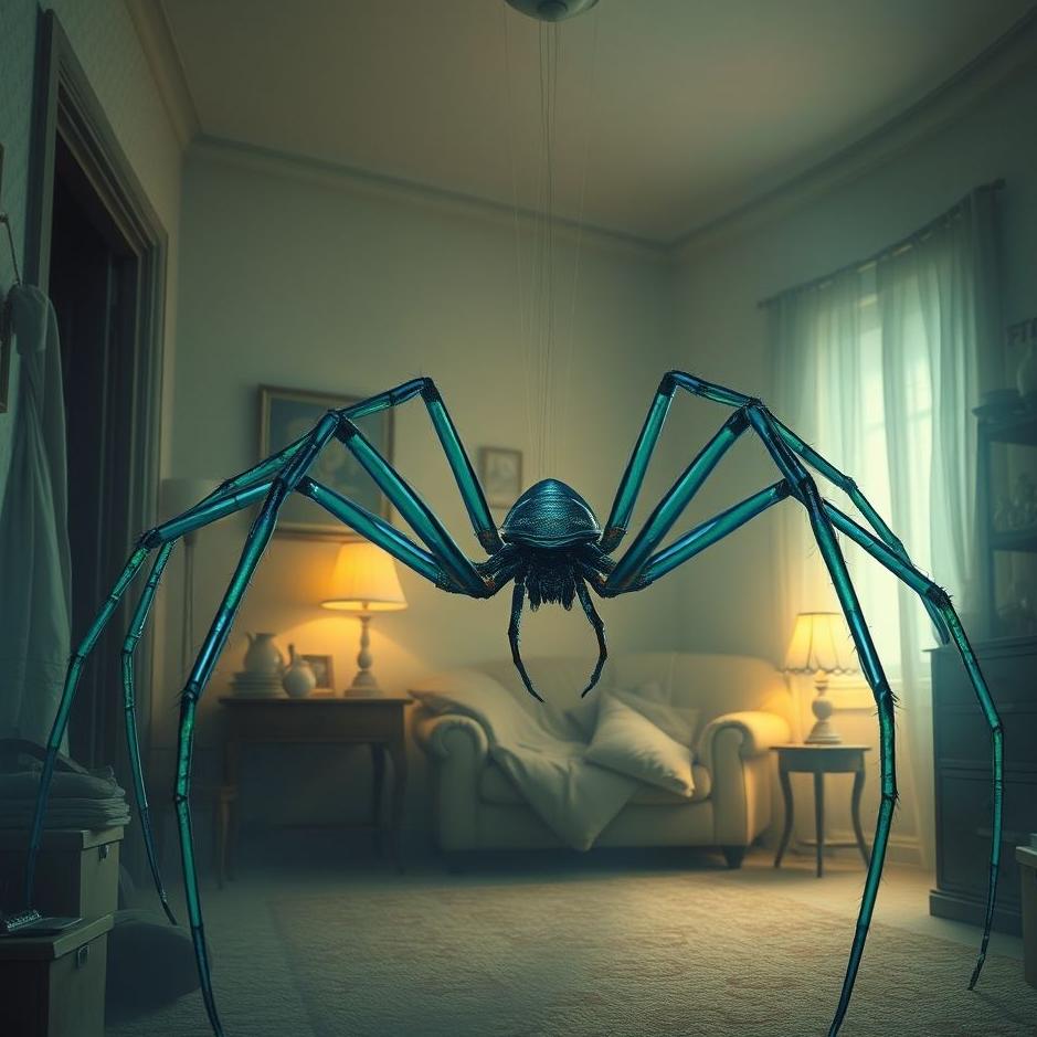 Dream : Cleaning a spider from your house in a dream