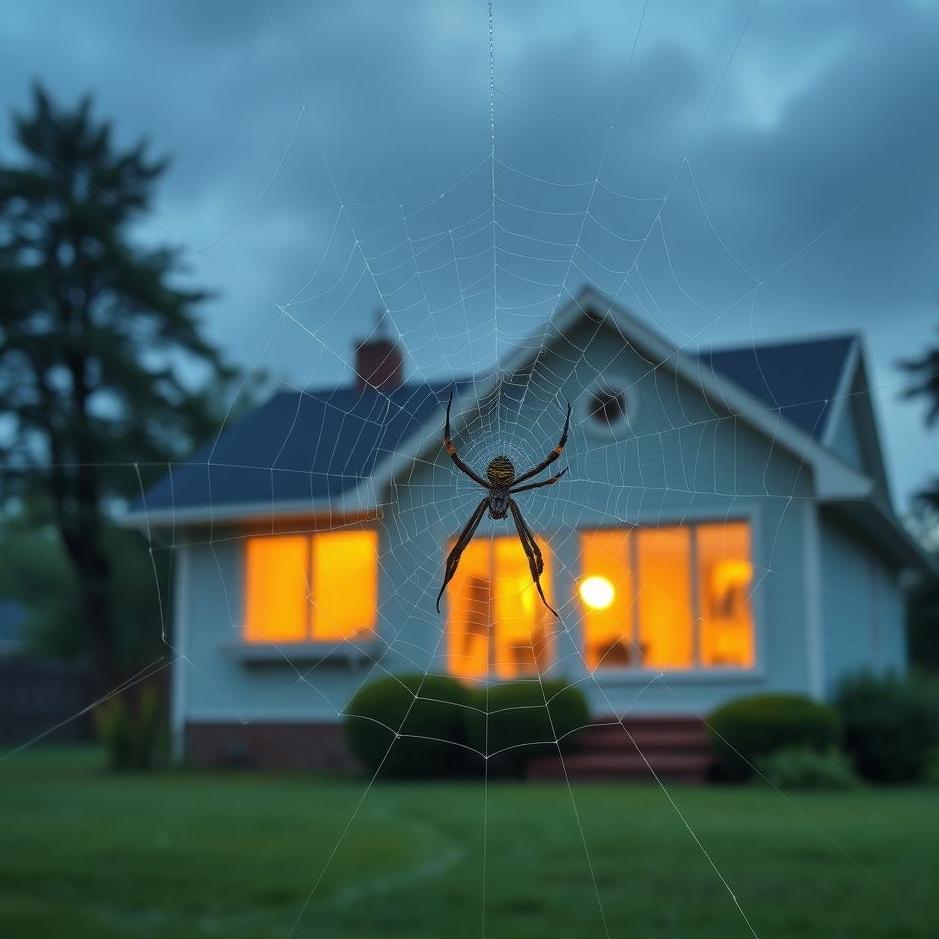 Dream Dictionary : Cleaning a spider web from your house in a dream