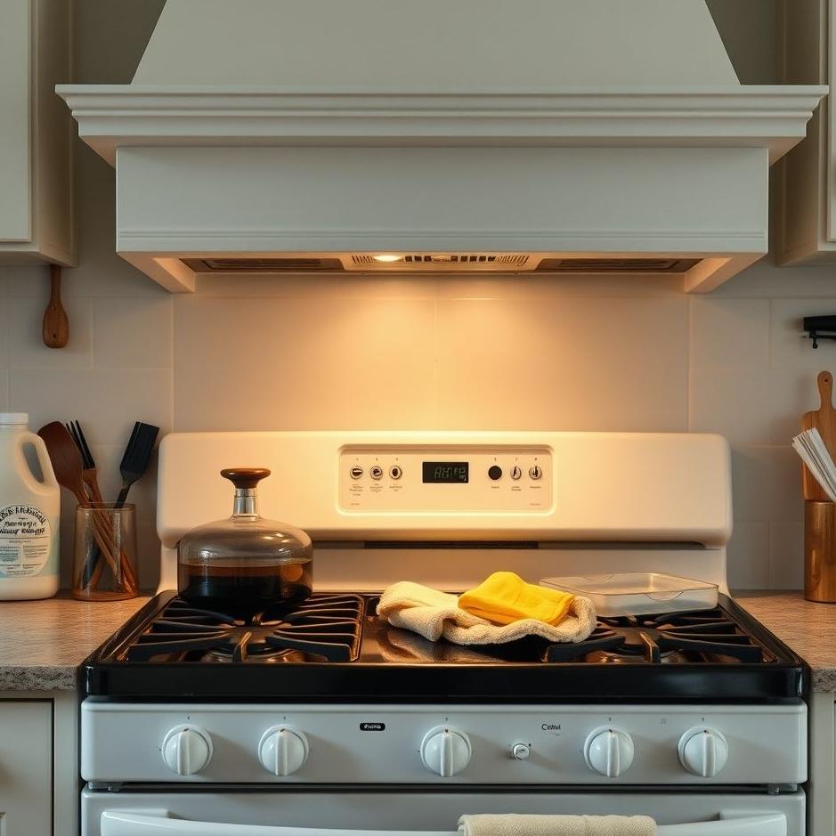 Dream : Cleaning a stove in a dream