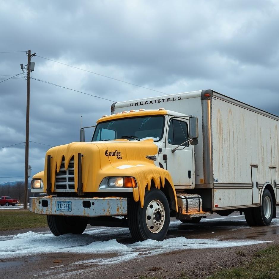 Dream : Cleaning a truck in a dream