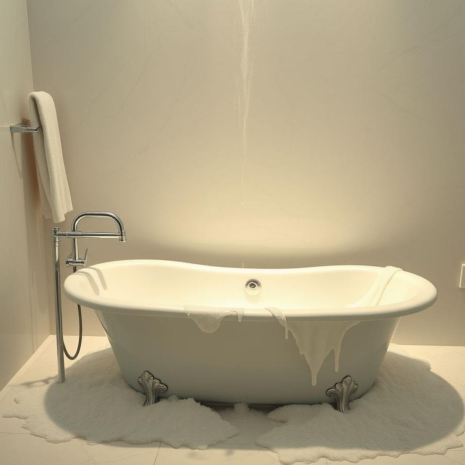 Dream : Cleaning a tub in a dream