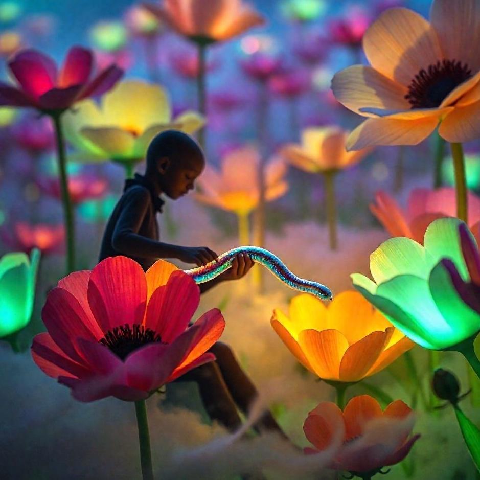 Dream : Cleaning a worm in your dream