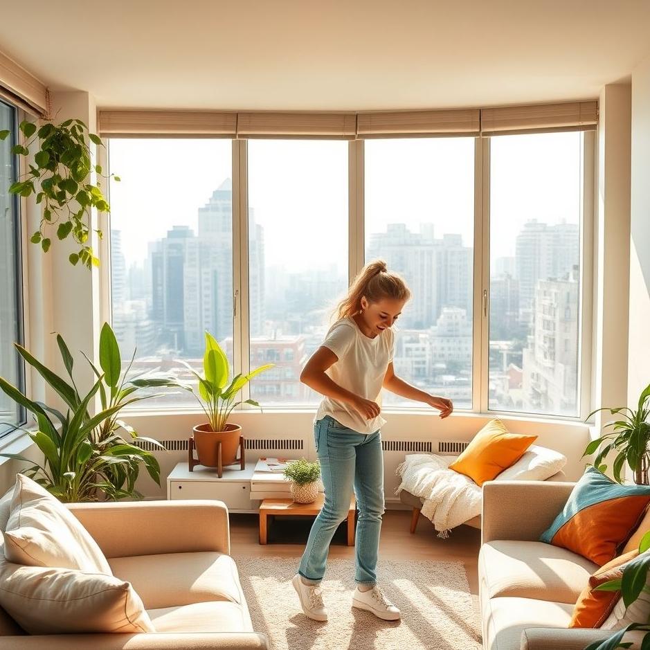 Dream : Cleaning an apartment 