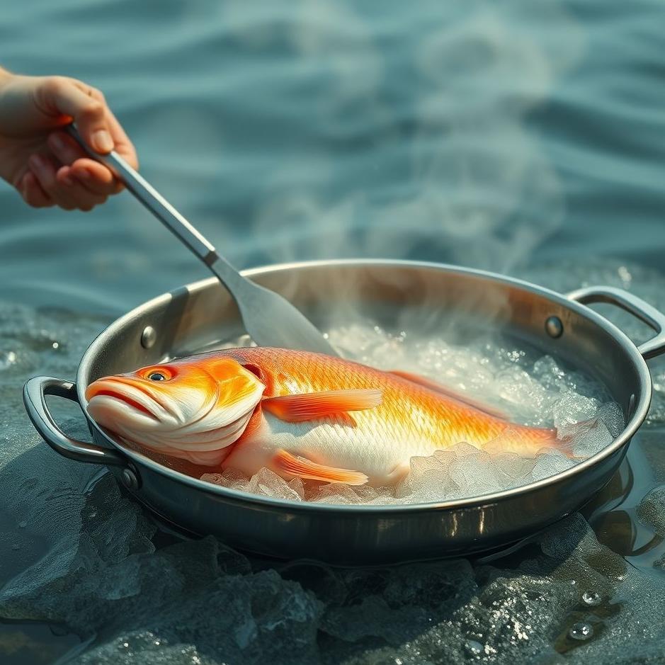 Dream : Cleaning and cooking fish in a dream